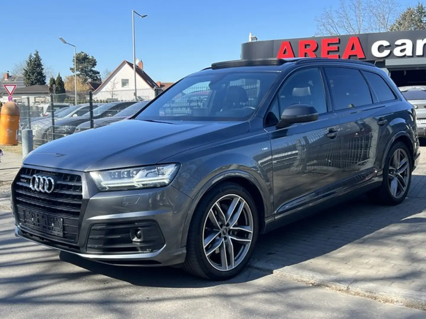 Audi Q7 3.0 TDI qu*S-LINE*PANO*7-SITZ*HUD*BOSE* Gris - 1