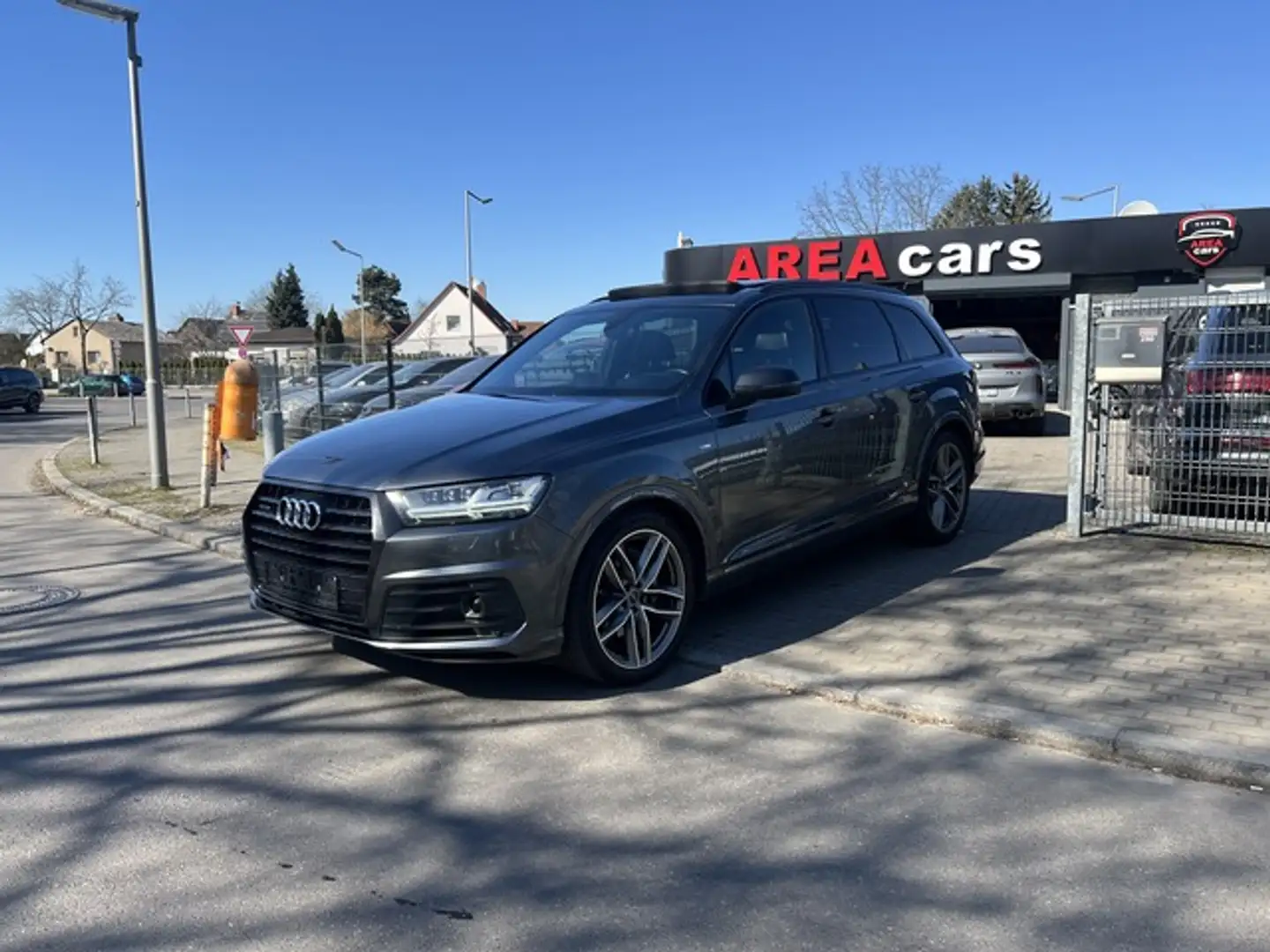Audi Q7 3.0 TDI qu*S-LINE*PANO*7-SITZ*HUD*BOSE* Gris - 2