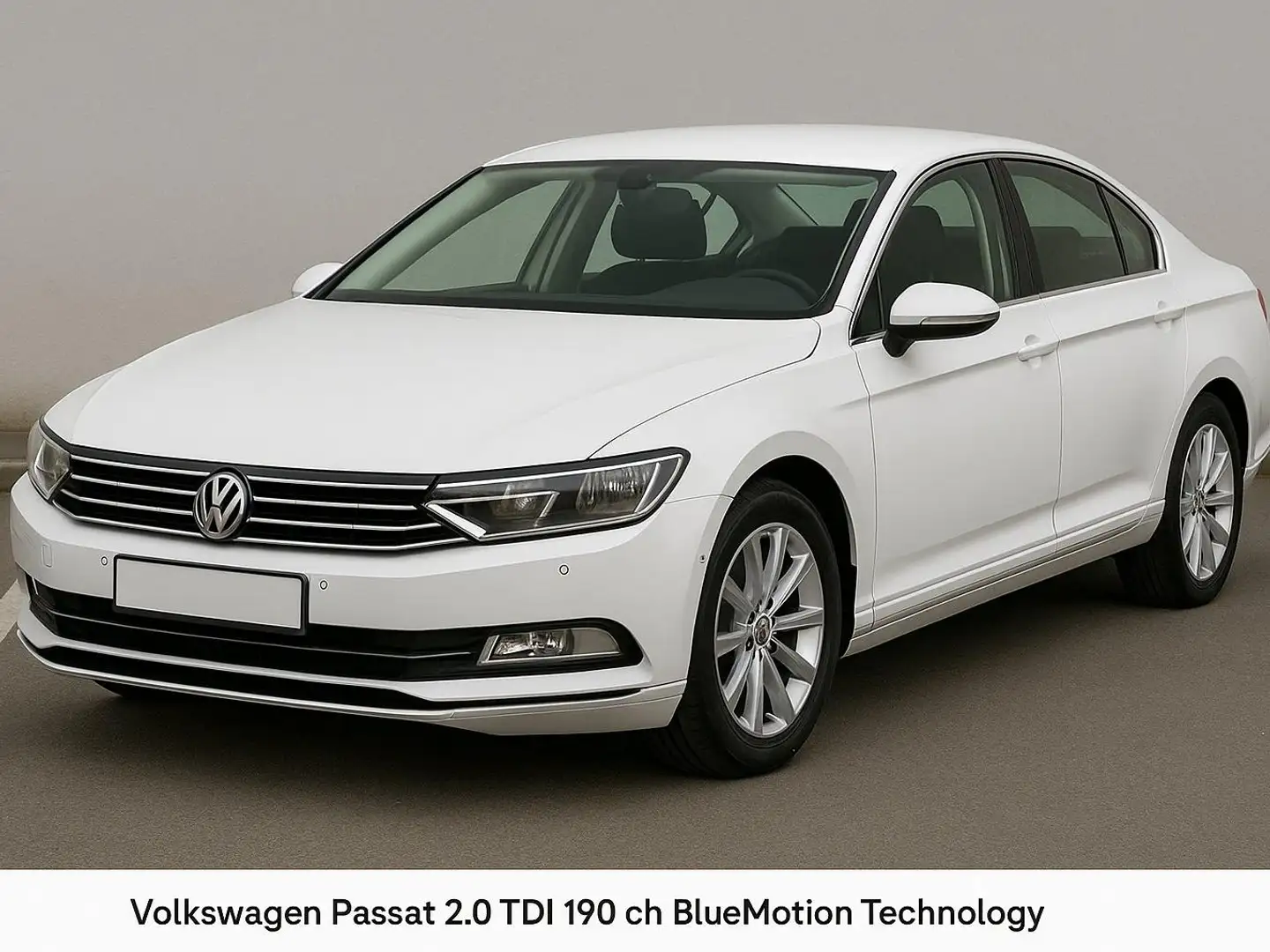 Volkswagen Passat Passat 2.0 TDI SCR (BlueMotion) DSG Highline Blanc - 1