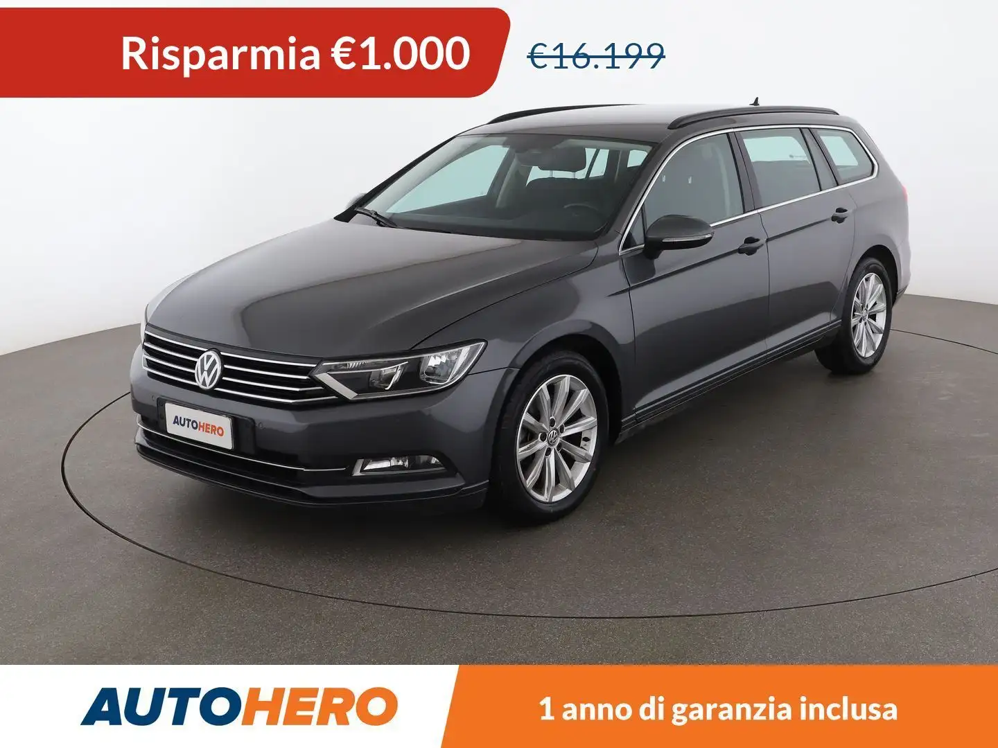 Volkswagen Passat 2.0 TDI Business DSG Grigio - 1
