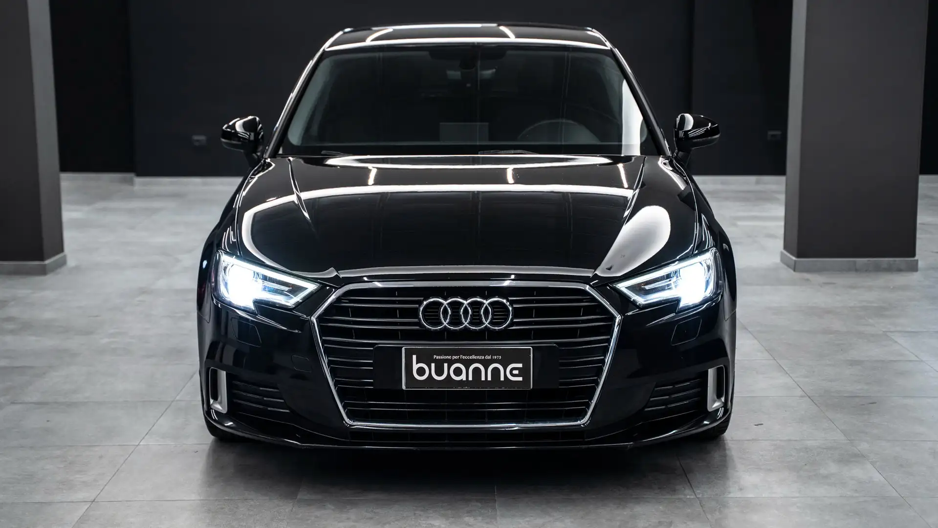 Audi A3 SPORTBACK SPB 1.6 TDI 110CV FULL LED UFF. ITALIANA Nero - 2