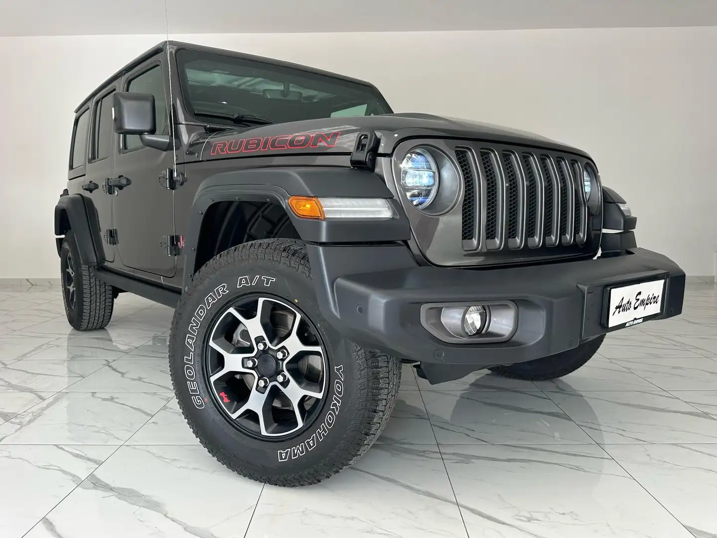 Jeep Wrangler Unlimited 2.2 mjt II Rubicon auto Gris - 2