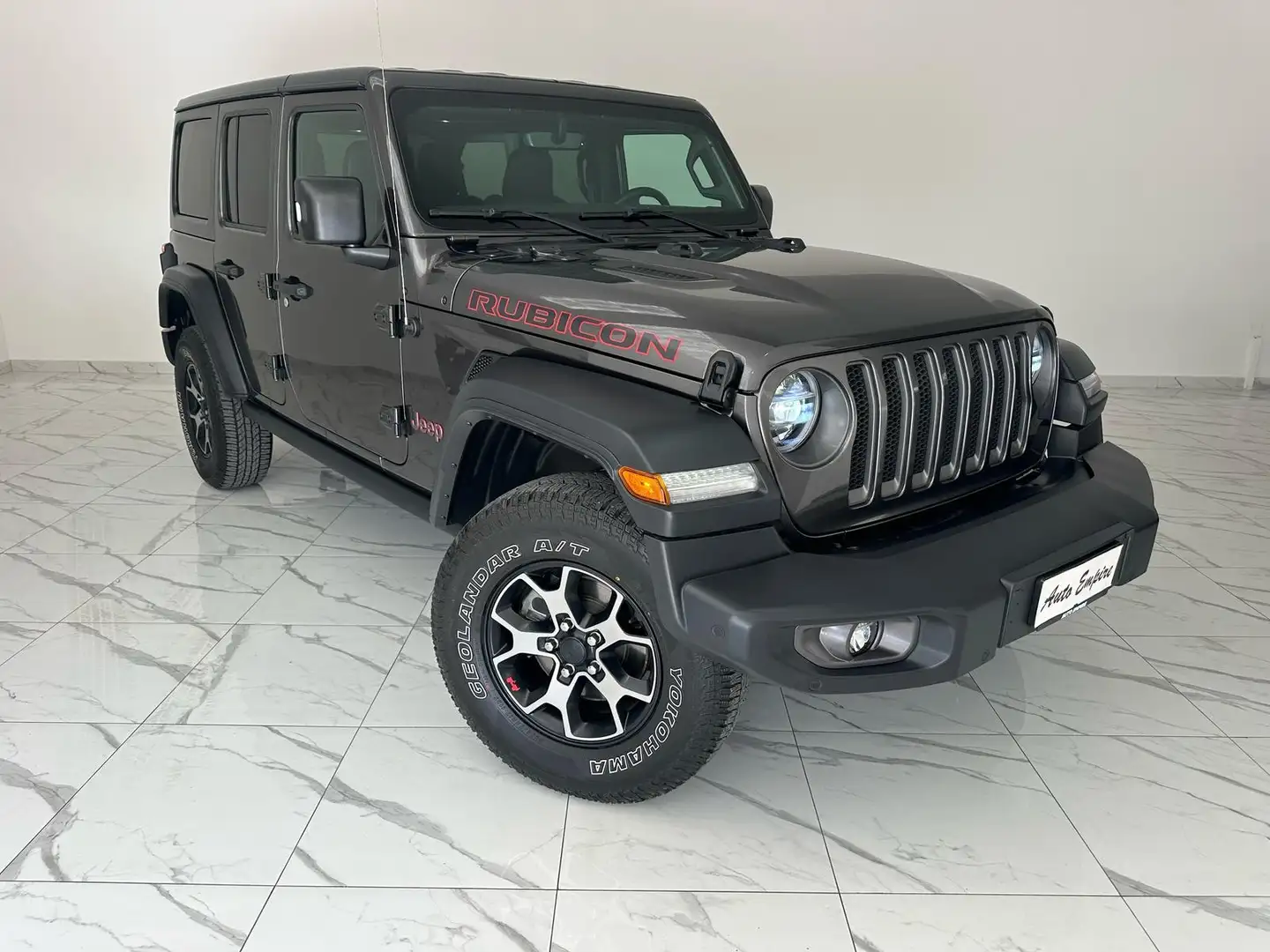 Jeep Wrangler Unlimited 2.2 mjt II Rubicon auto Gris - 1