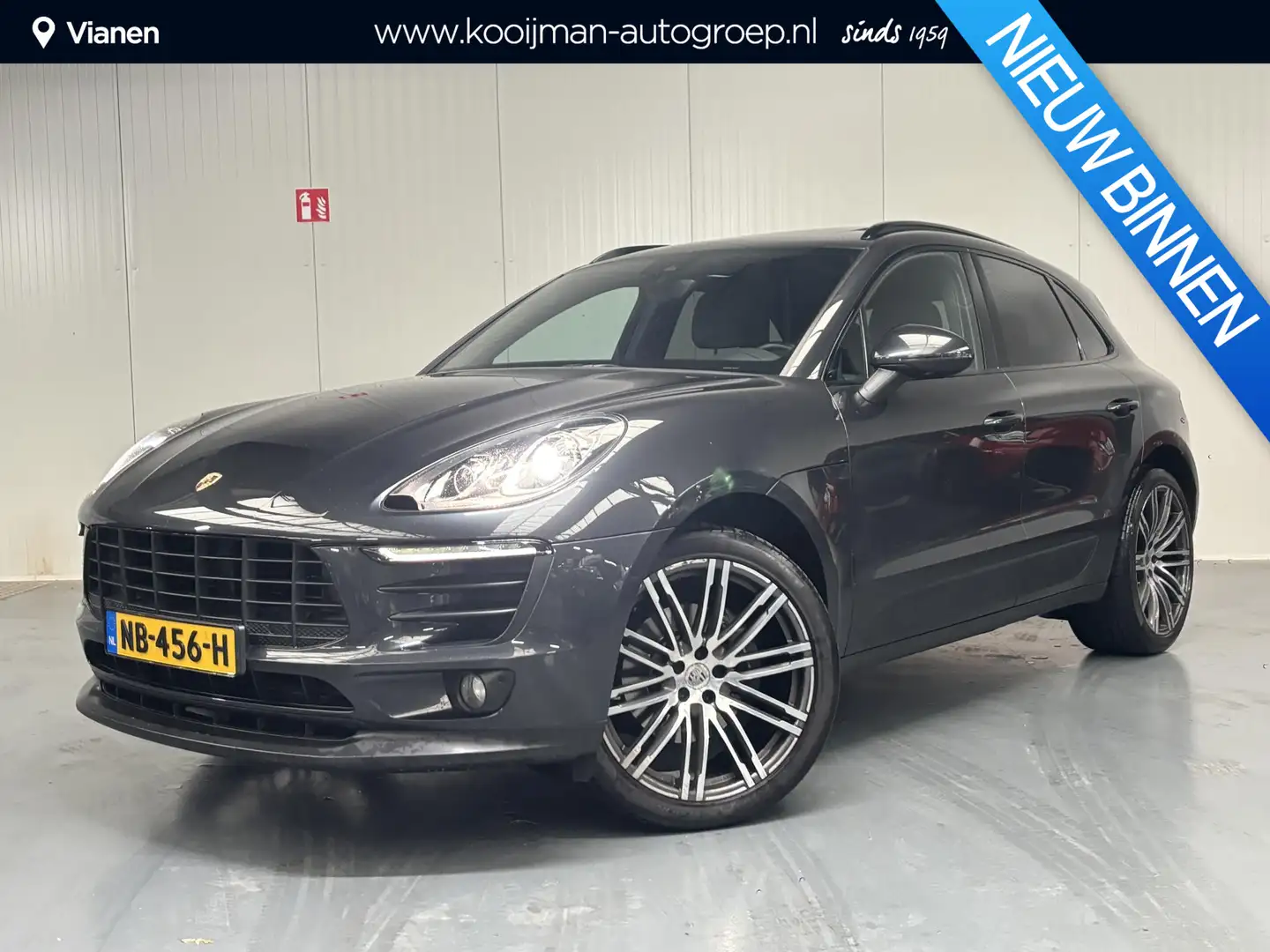 Porsche Macan 2.0 Nederlandse Auto, Luchtvering, Slechts 80471KM Gris - 1