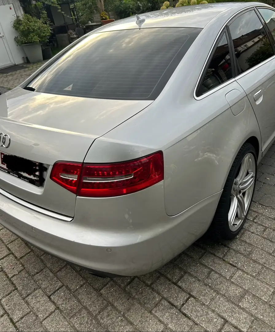 Audi A6 3.0 V6 TFSI Quattro S line Tiptronic Carpass+Carne Gris - 2
