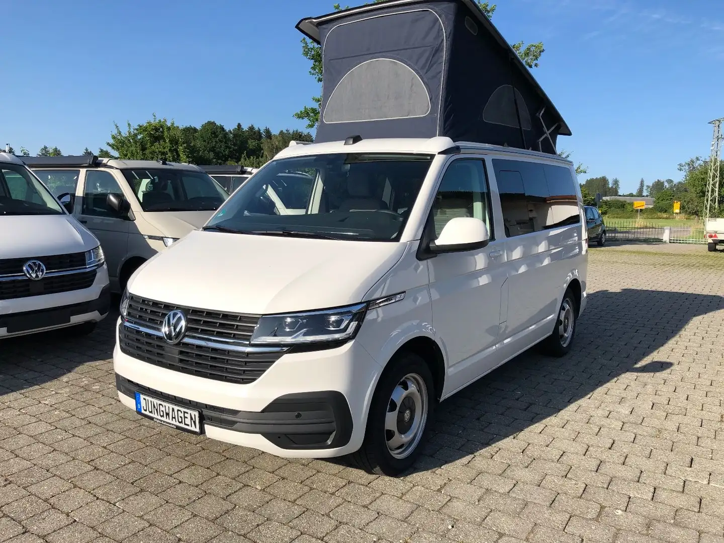 Volkswagen T6 California T6.1 Beach Camper Neu  - DSG - Lagerfahrzeug ! Blanco - 1