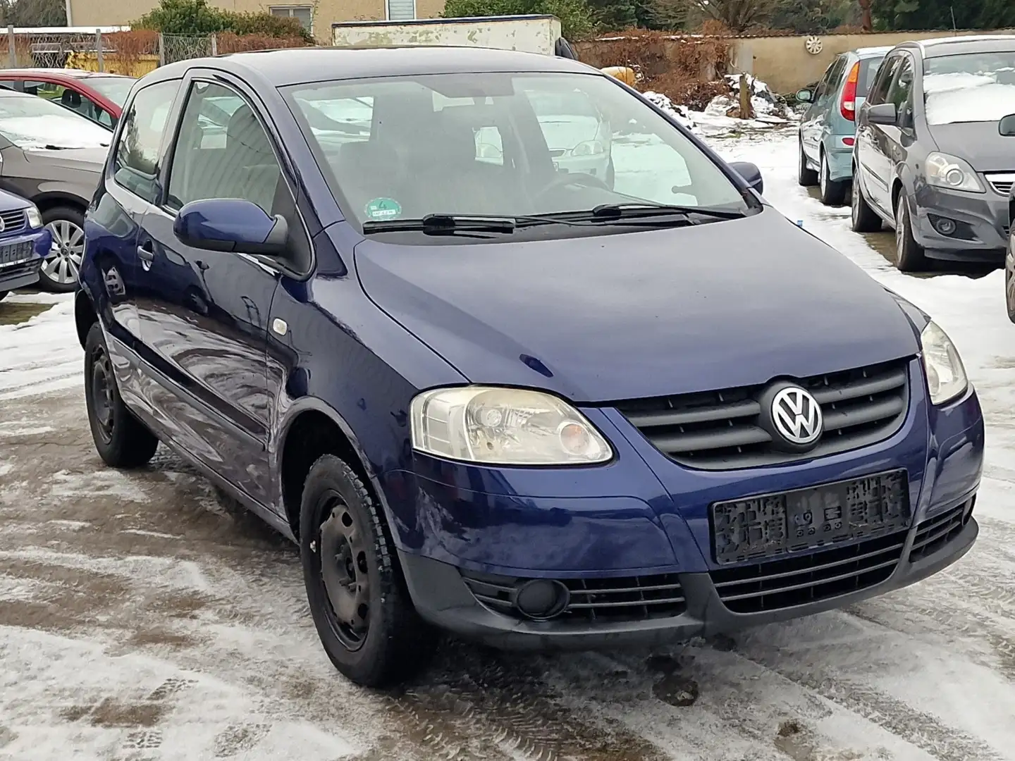 Volkswagen Fox 1,4 I Klima, ELFH, Servo, ZV, Radio, ABS, Top Blau - 2