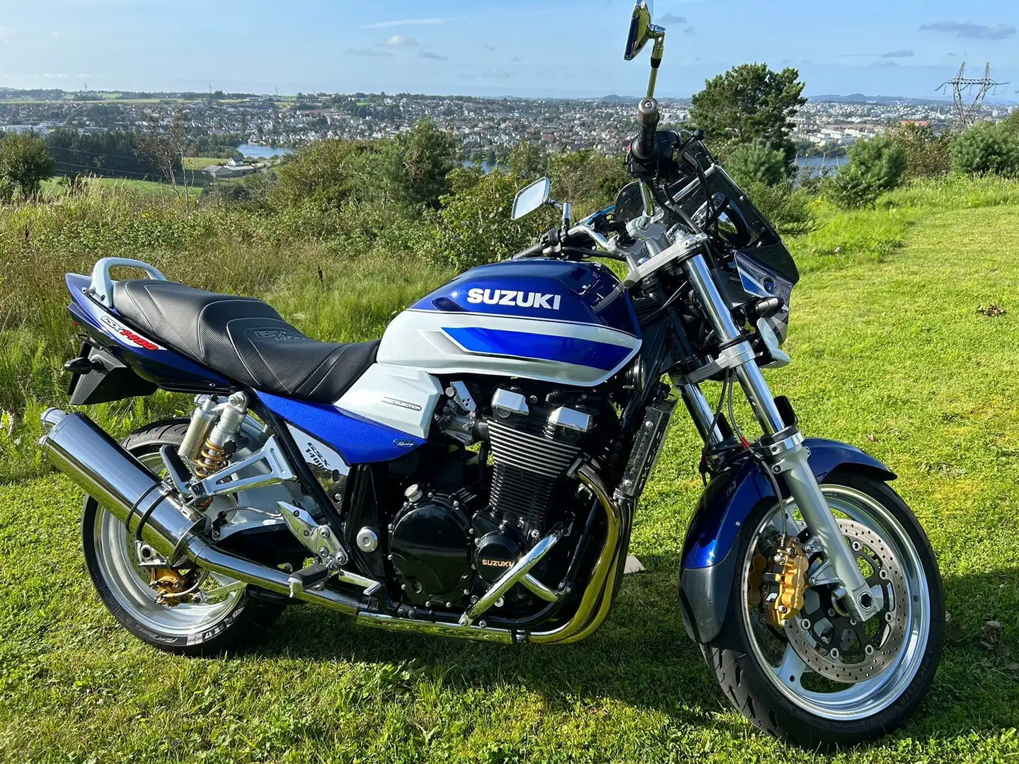 Suzuki GSX 1400 Bleu - 1