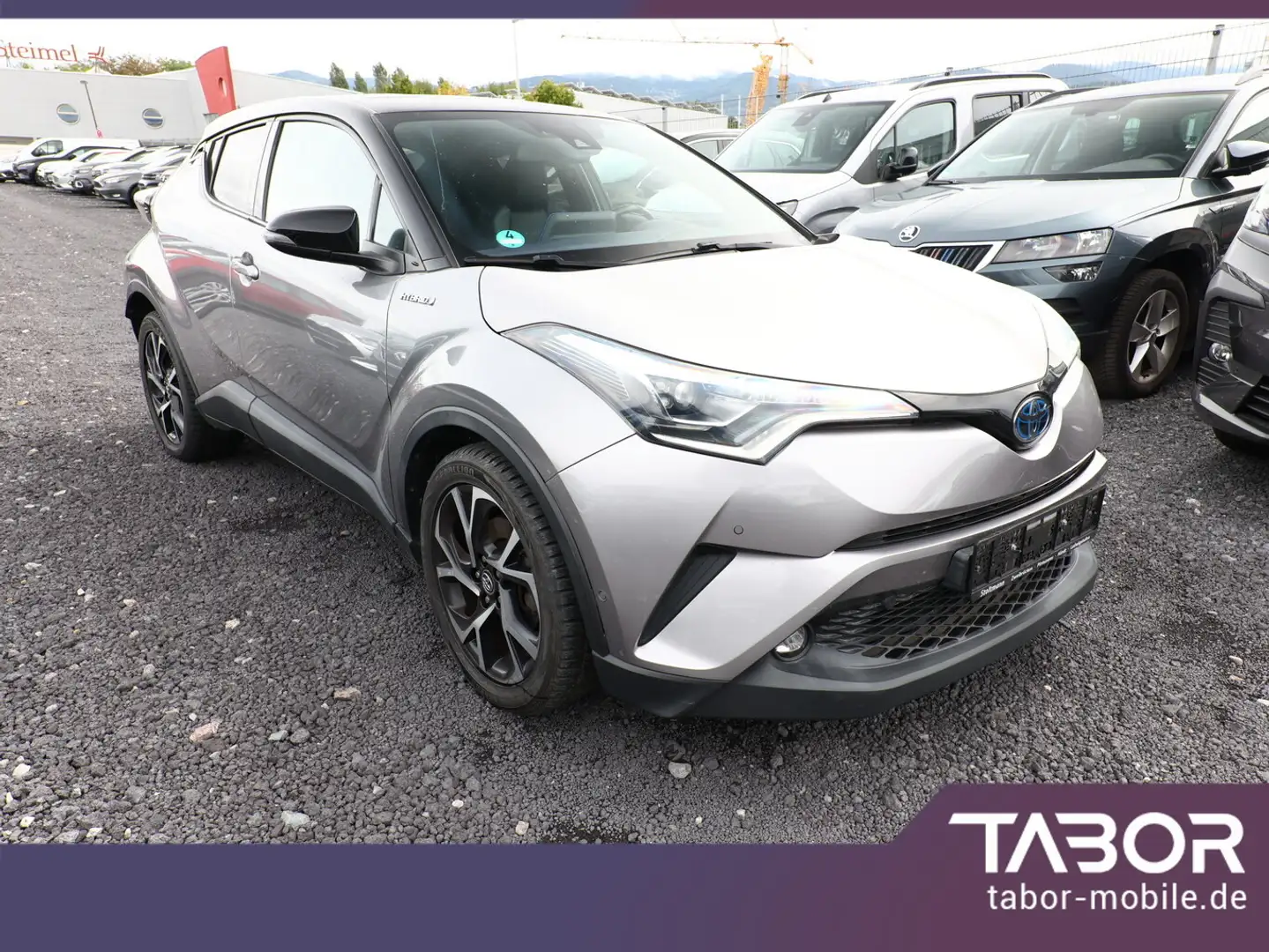 Toyota C-HR 1.8 Hybrid 122 CVT Style LED Nav AHK Leder Silber - 2