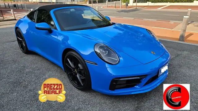 Porsche Targa 911 VIII 992  Targa 3.0 4 auto BLU SHARK