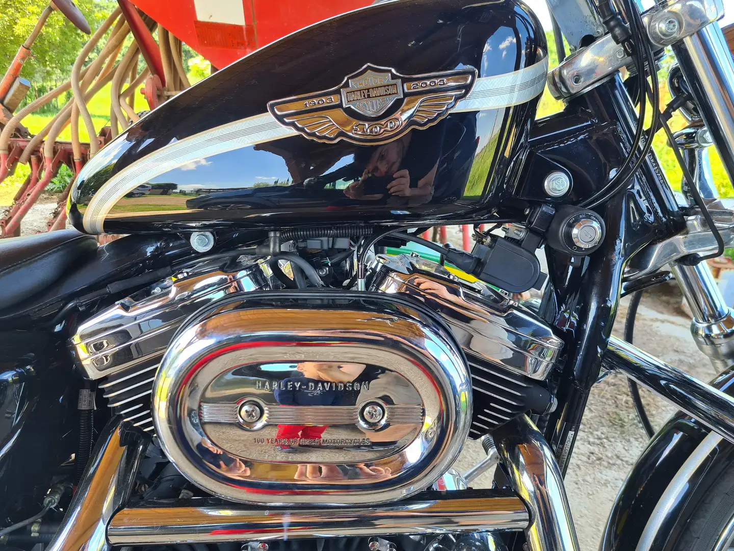 Harley-Davidson Sportster 1200 100th centenario Nero - 1