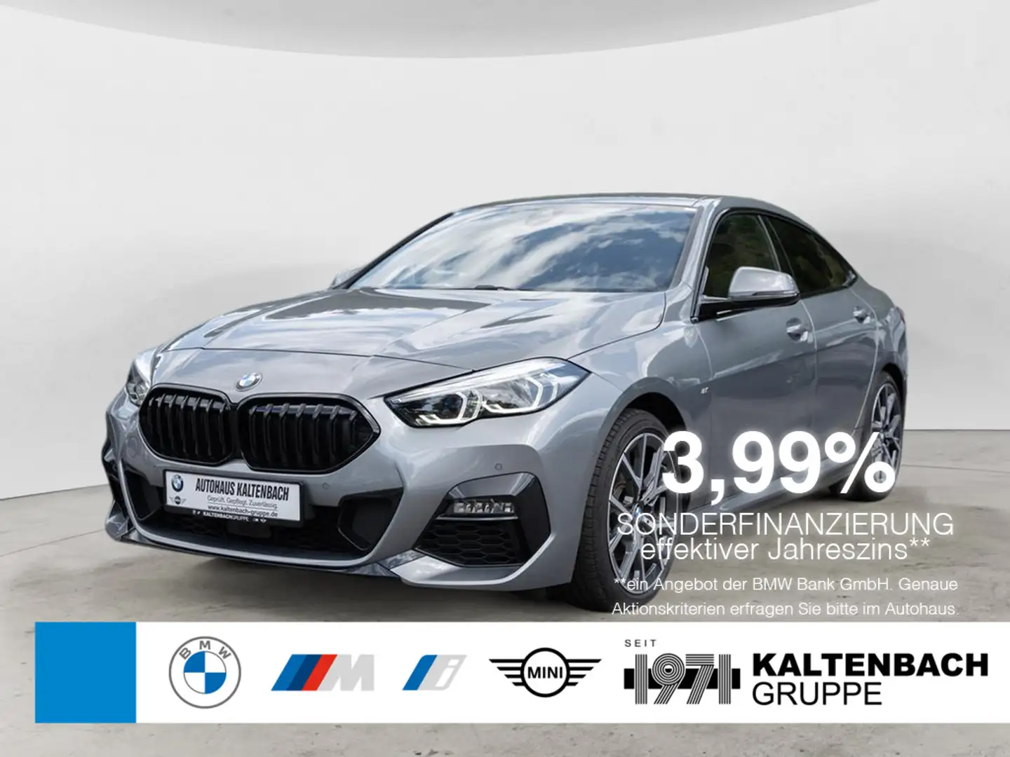 BMW 218 i Gran Coupe M-Sport AHK LED ACC NAVI Gris - 1