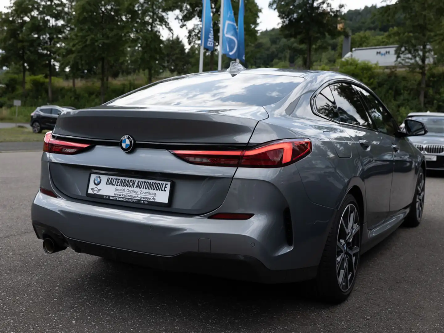 BMW 218 i Gran Coupe M-Sport AHK LED ACC NAVI Gris - 2