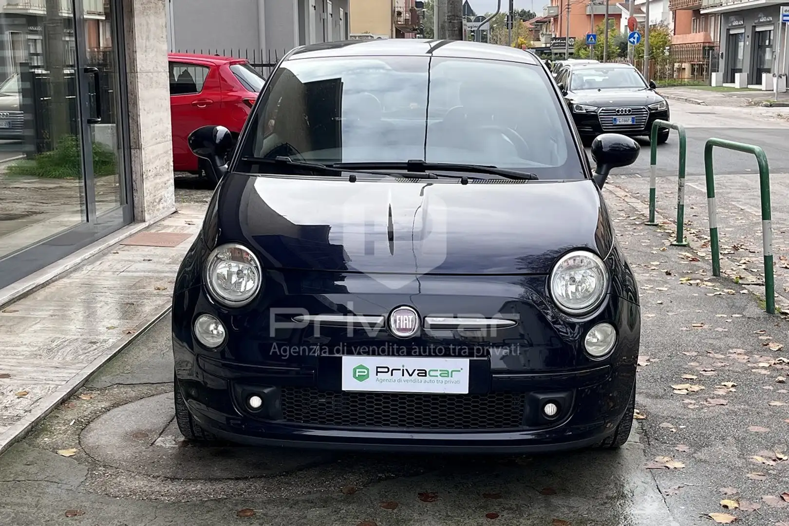 Fiat 500 500 0.9 TwinAir Turbo Lounge Bleu - 2