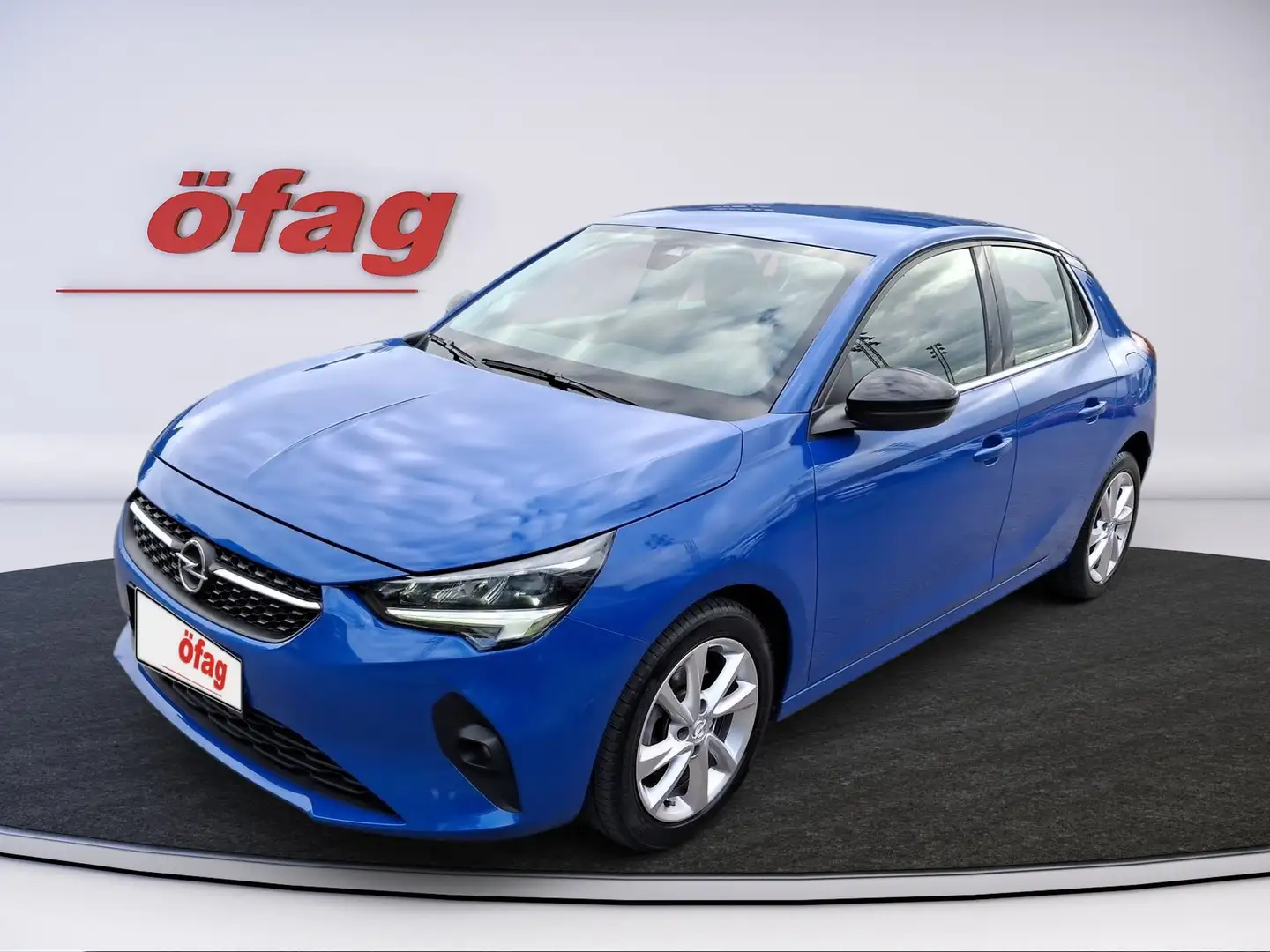 Opel Corsa 1.2 Elegance LED+Fernlichtass.+PDC+SpurH Blau - 1