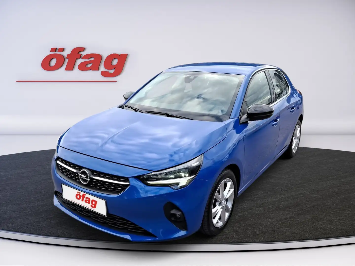 Opel Corsa 1.2 Elegance LED+Fernlichtass.+PDC+SpurH Blau - 2