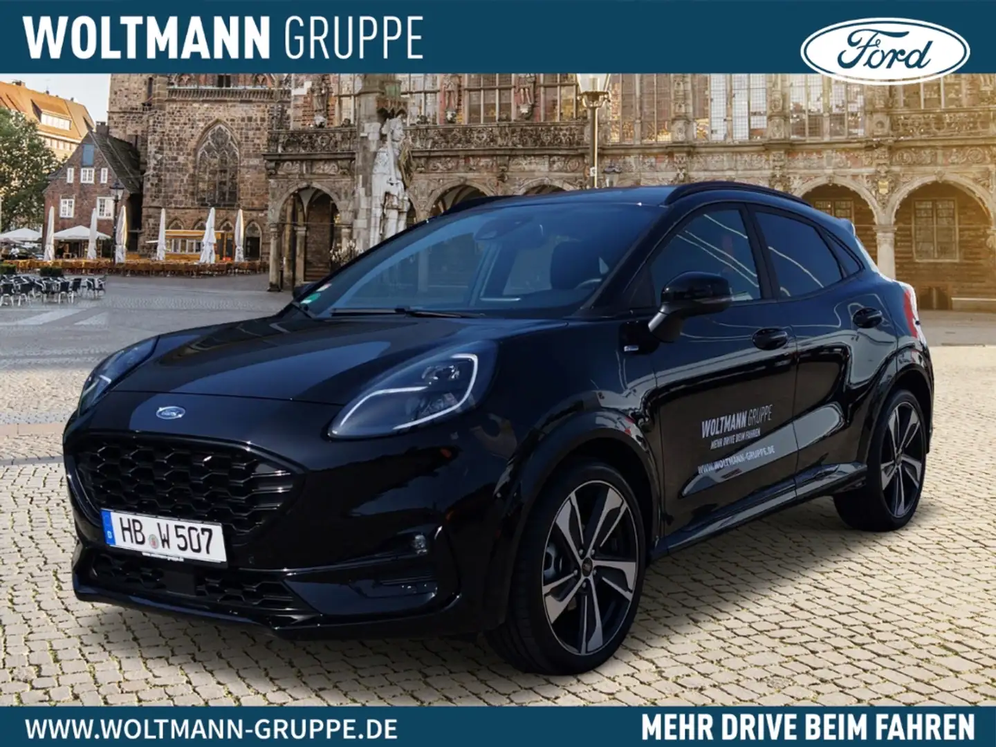 Ford Puma ST-Line X 1.0 EcoBoost   Navi digitales Cockpit So Schwarz - 1