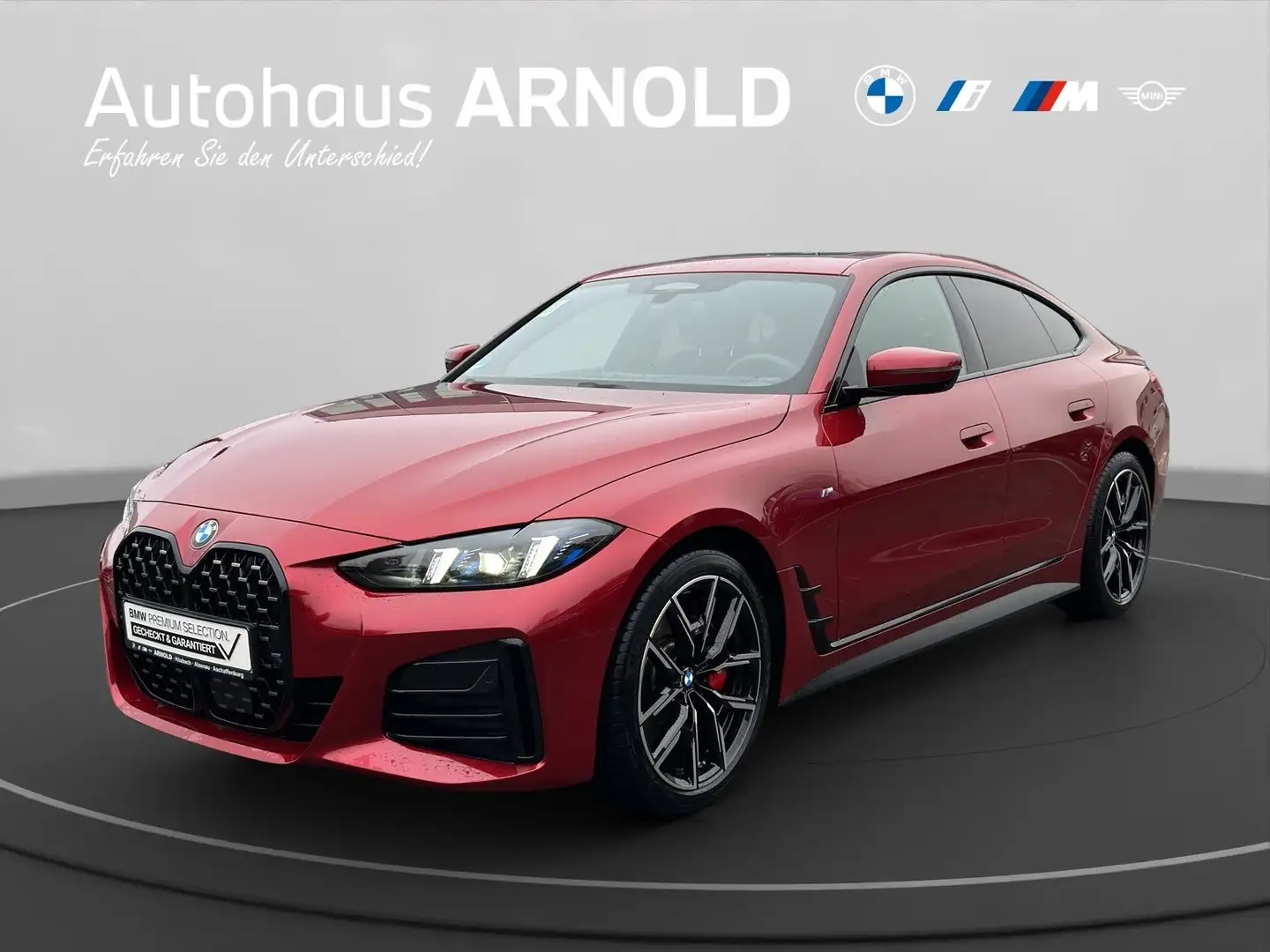 BMW 430 d xDrive Gran Coupé M Sportpaket Harman Kardon Mem Rot - 1