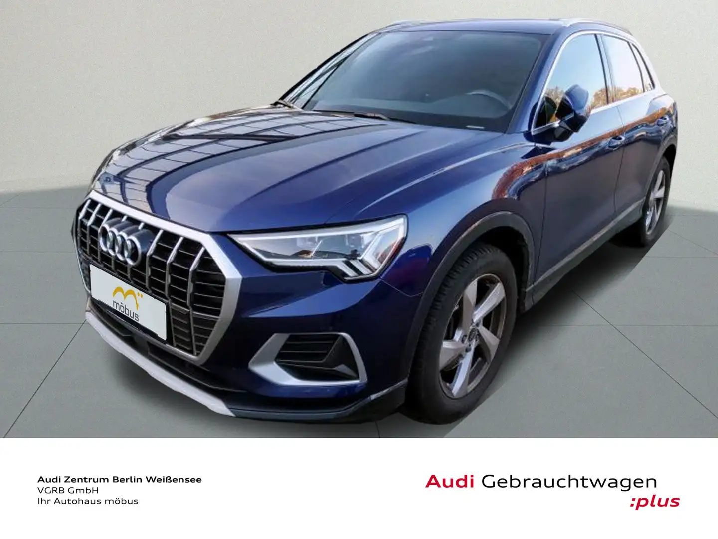 Audi Q3 40 TDI S-TRO*QUA*LED*GJR*NAVI*LEDER*GRA*SHZ* Blau - 2