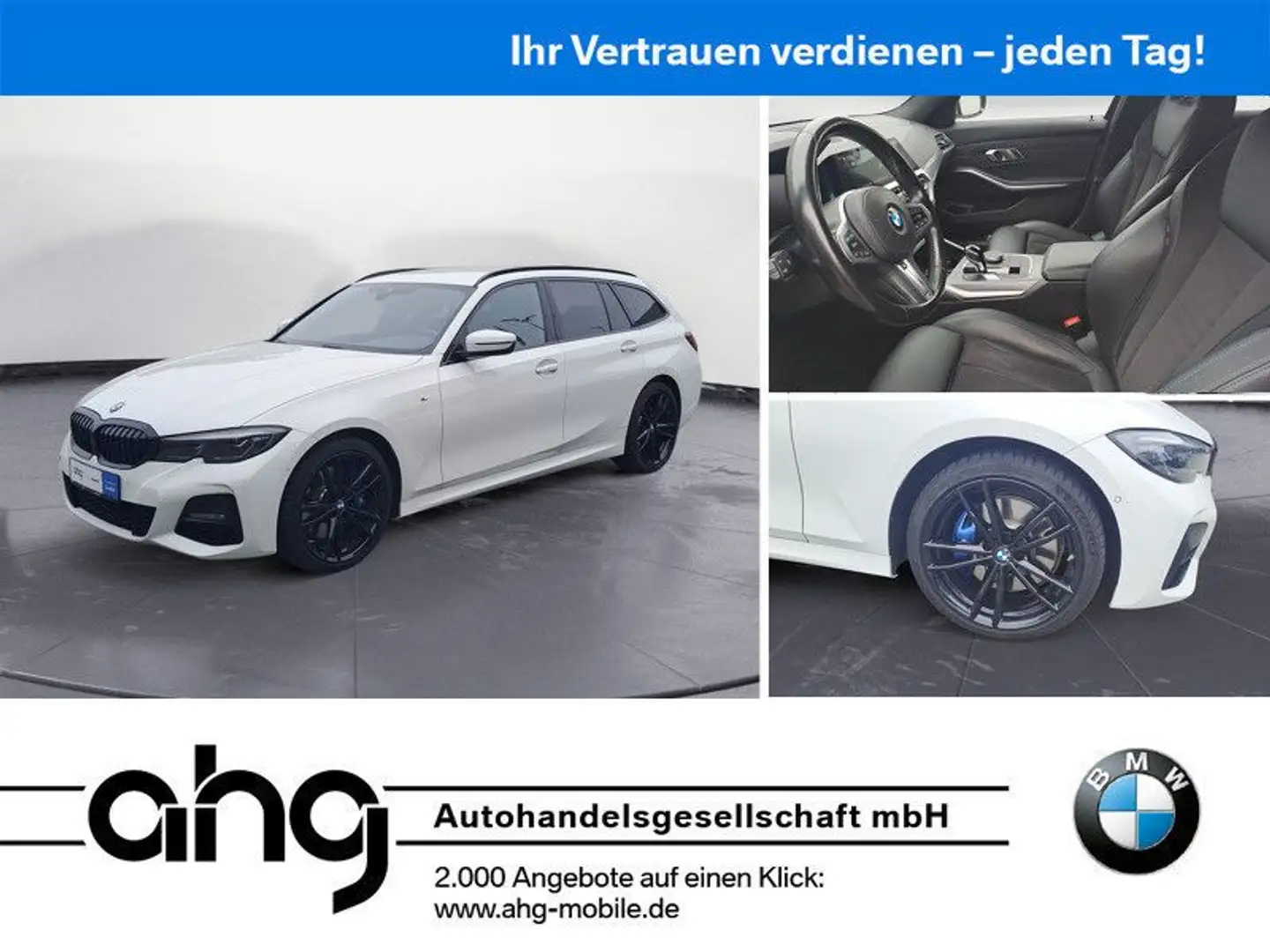 BMW 320 d xDrive Touring M-Sport *Shadow*Laser*LiveCo Bianco - 1