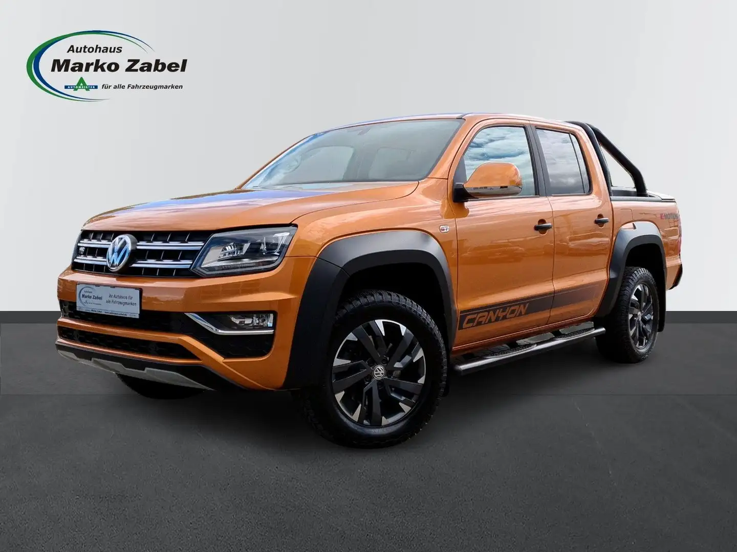 Volkswagen Amarok 3.0 TDI DC Canyon 4M AHK Hardtop Sthz. Oranje - 1