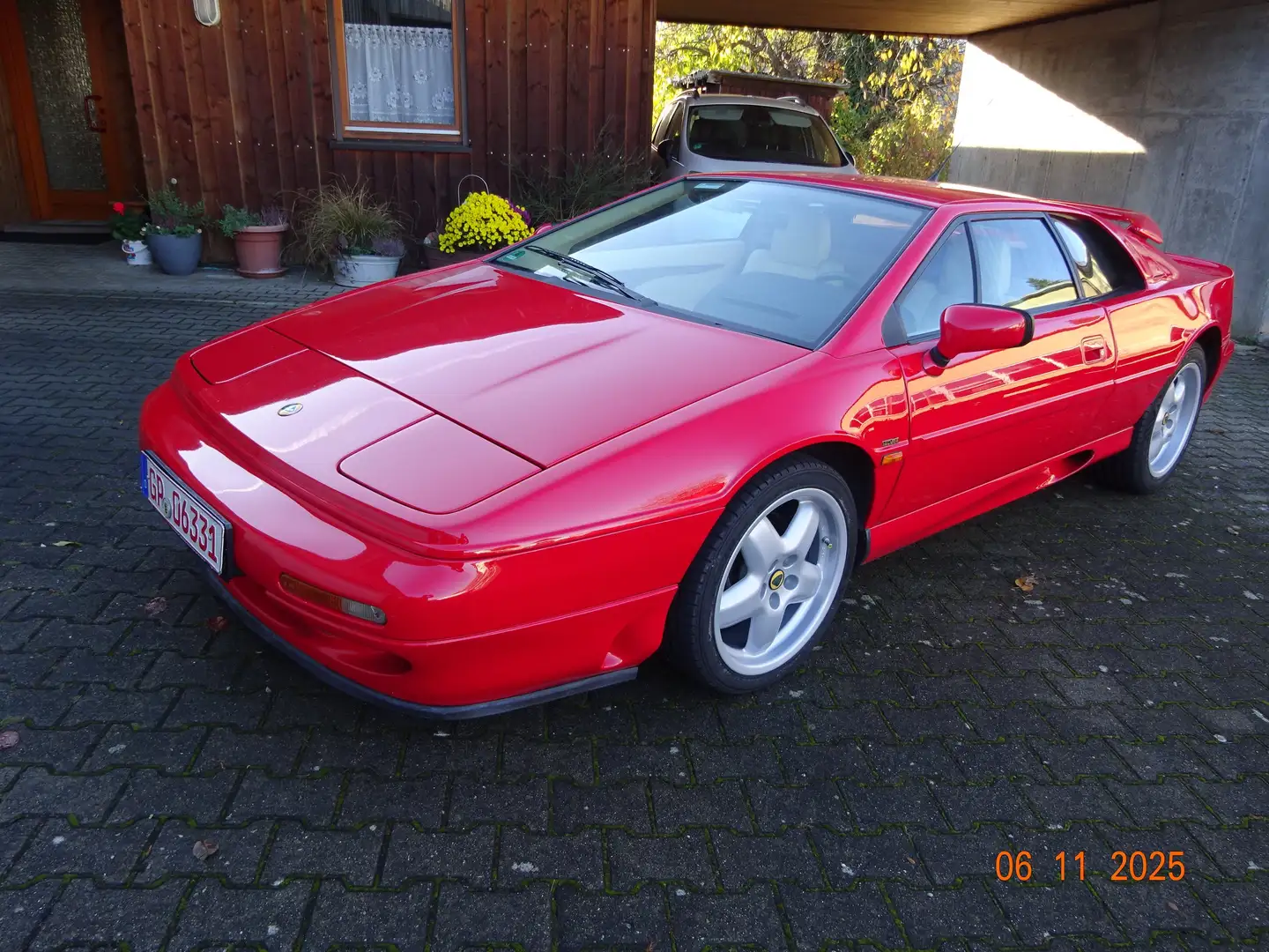 Lotus Esprit S4, deutsche Auslieferung, unfallfrei !! Rot - 1
