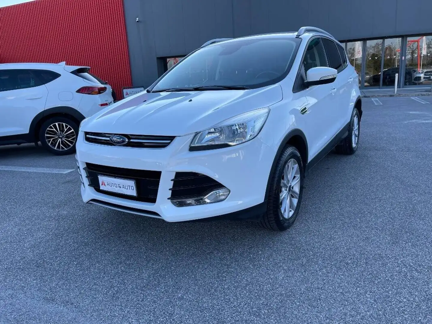 Ford Kuga 2.0 tdci Titanium 4wd s&s 150cv powershift E6 Blanc - 1
