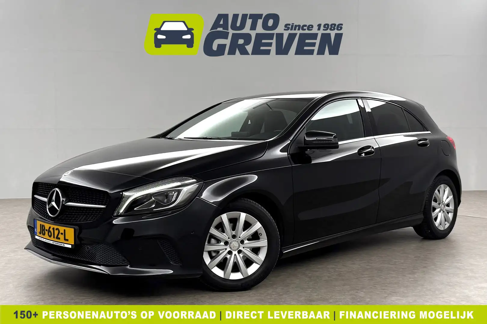 Mercedes-Benz A 180 d Airco Cruise Navi LED Parkeersensoren 16"LMV Zwart - 1