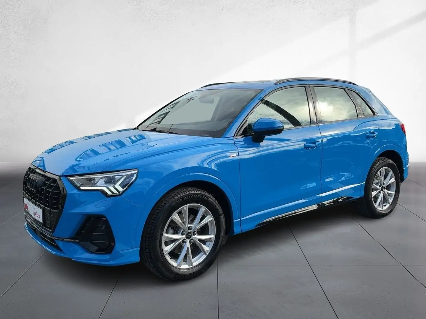 Audi Q3 35 TDI S line Matrix Pano AHZV Rückfahrkamera Blau - 2