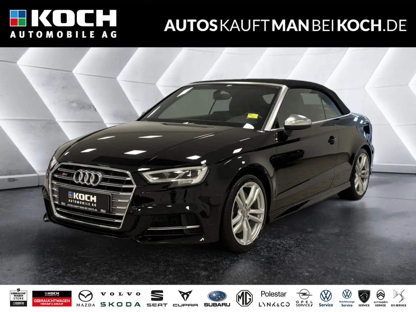 Audi S3 Cabriolet 2.0 TFSI quattro NAVI SHZ PDC KLIMA Schwarz - 1