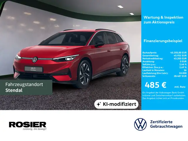 Volkswagen ID.7 Tourer Pro 82kWh AHK ACC HUD MATRIX-LED