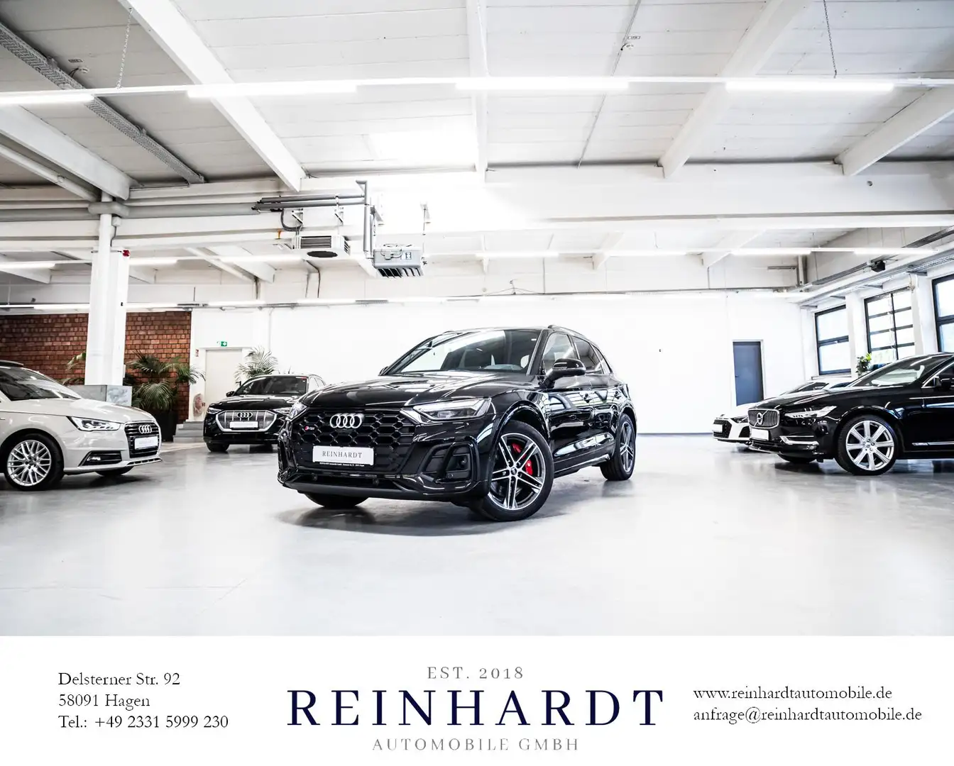 Audi SQ5 TDi ALL-BLACK/20Z./ACC/HuD/PANO/360°/AIR-SUS Schwarz - 1