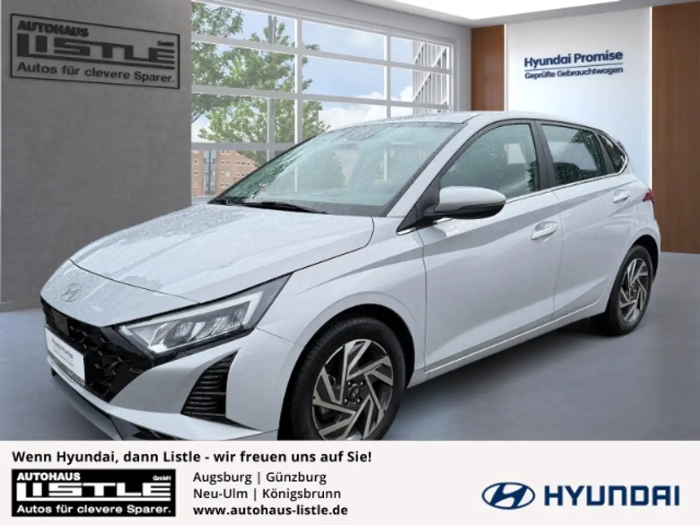 Hyundai i20 Advanced 1.0 T-GDI +CARPLAY+TEMPOMAT+SHZ+RFK+KLIMA Grau - 1