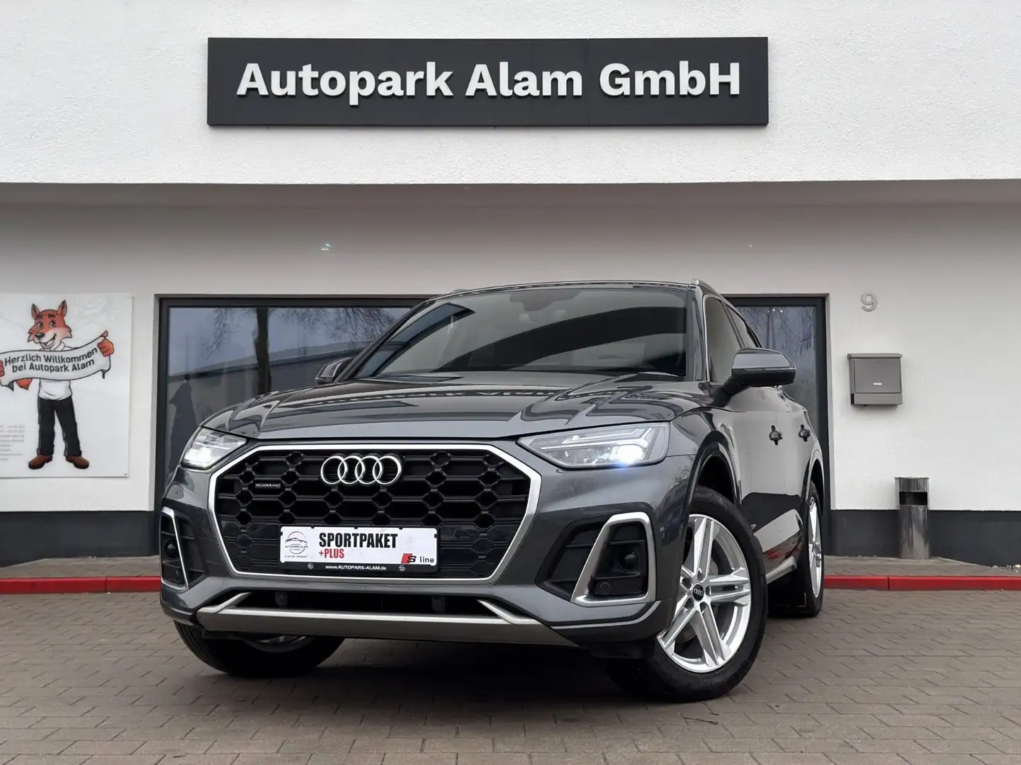 Audi Q5 40 TDI quattro S-tronic"S-line"AHK LED RFK Grau - 1