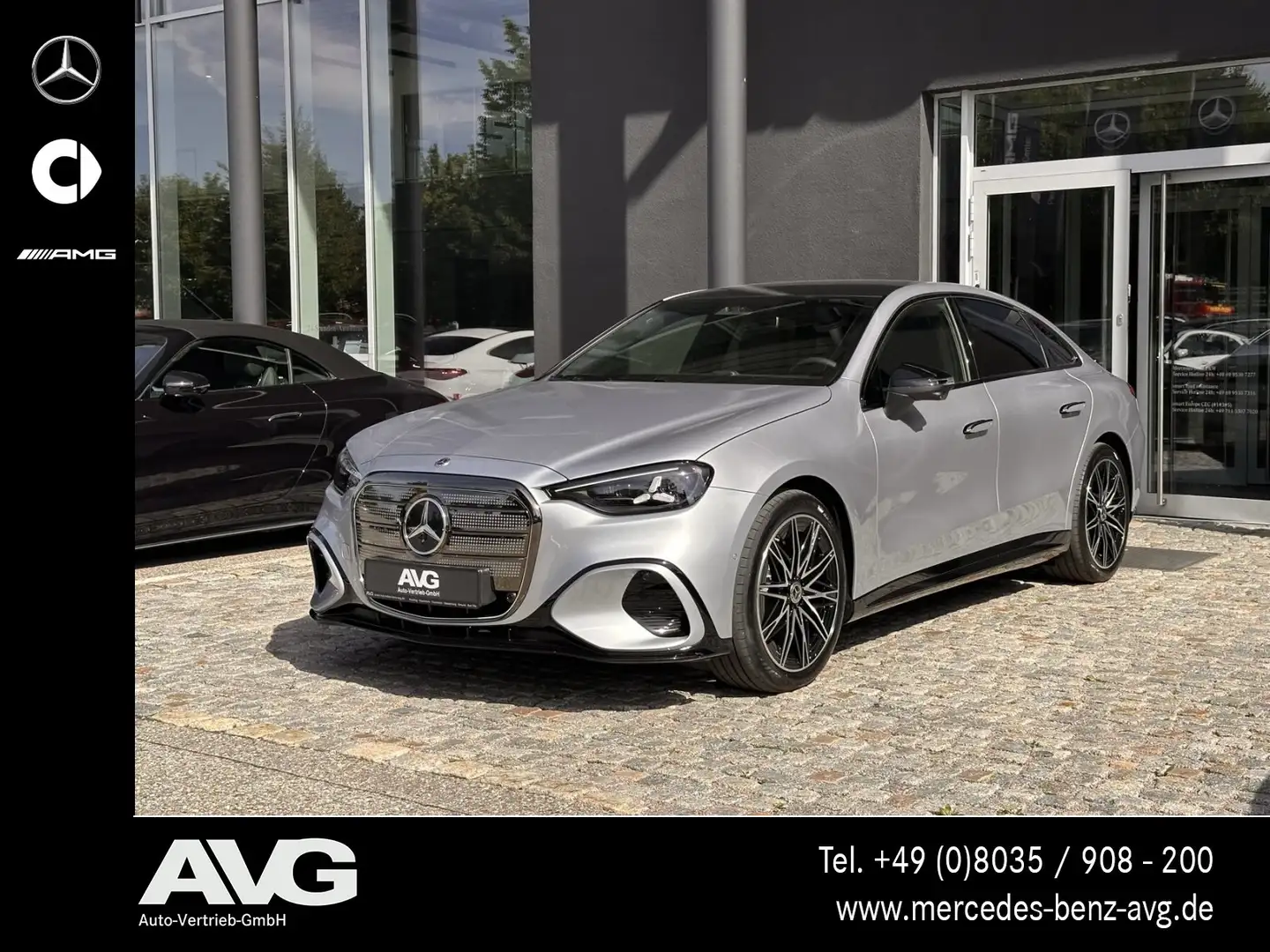 Mercedes-Benz C 400 C 400 4M elektrisch AMG Pano DIGITAL Burmester® Silber - 1