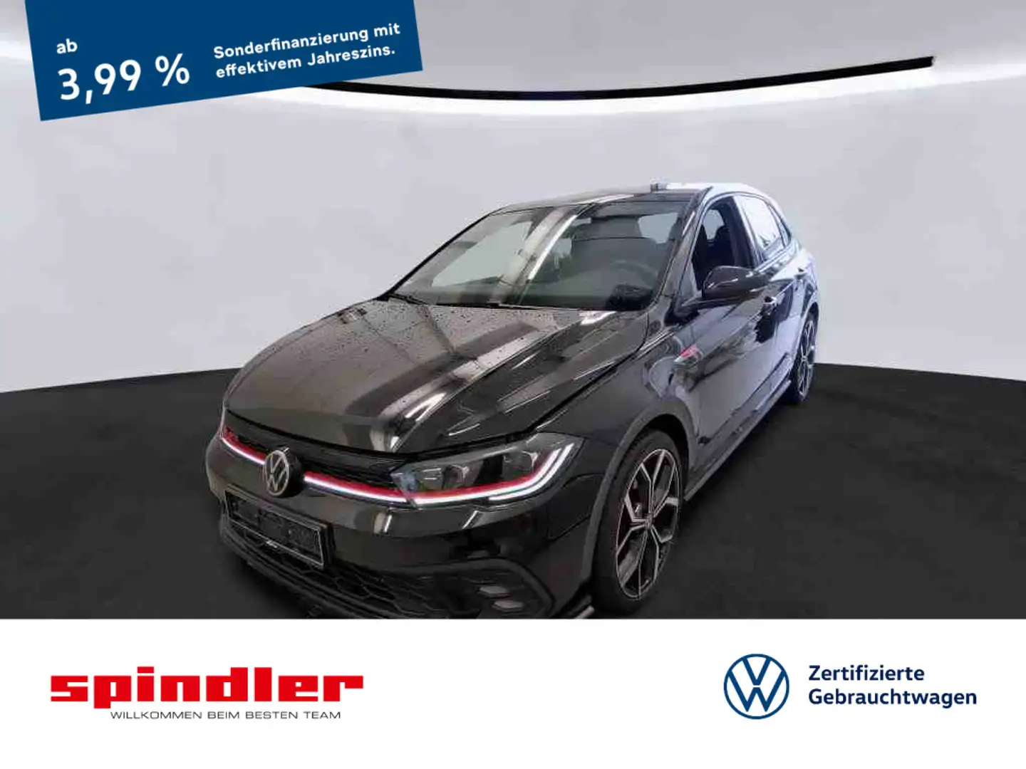 Volkswagen Polo GTI 2.0TSI DSG / IQ.Drive, Matrix, RFK, ACC Schwarz - 1