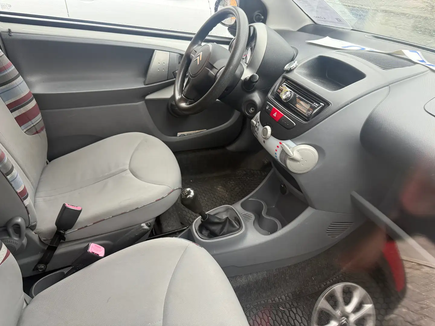 Citroen C1 Style Isofix el. Fensterheber TÜV NEU ZV ABS Weiß - 2