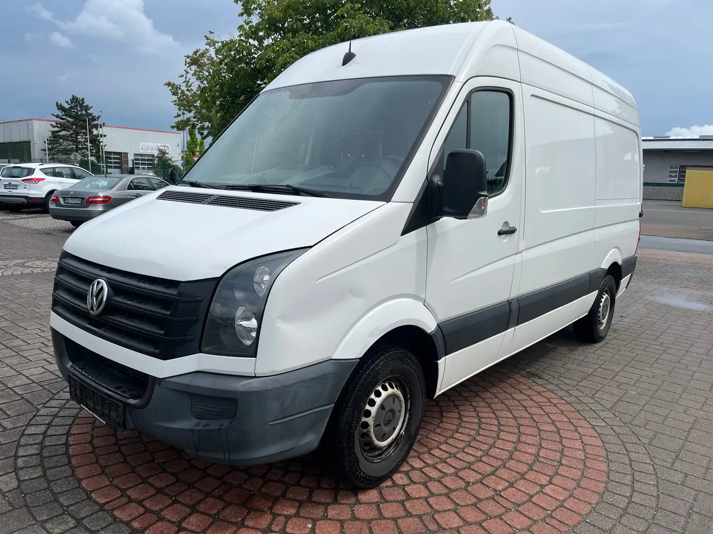 Volkswagen Crafter 2.0 TDI 35 L2H2 Hochdach KLIMA+AHK+TÜV Weiß - 2