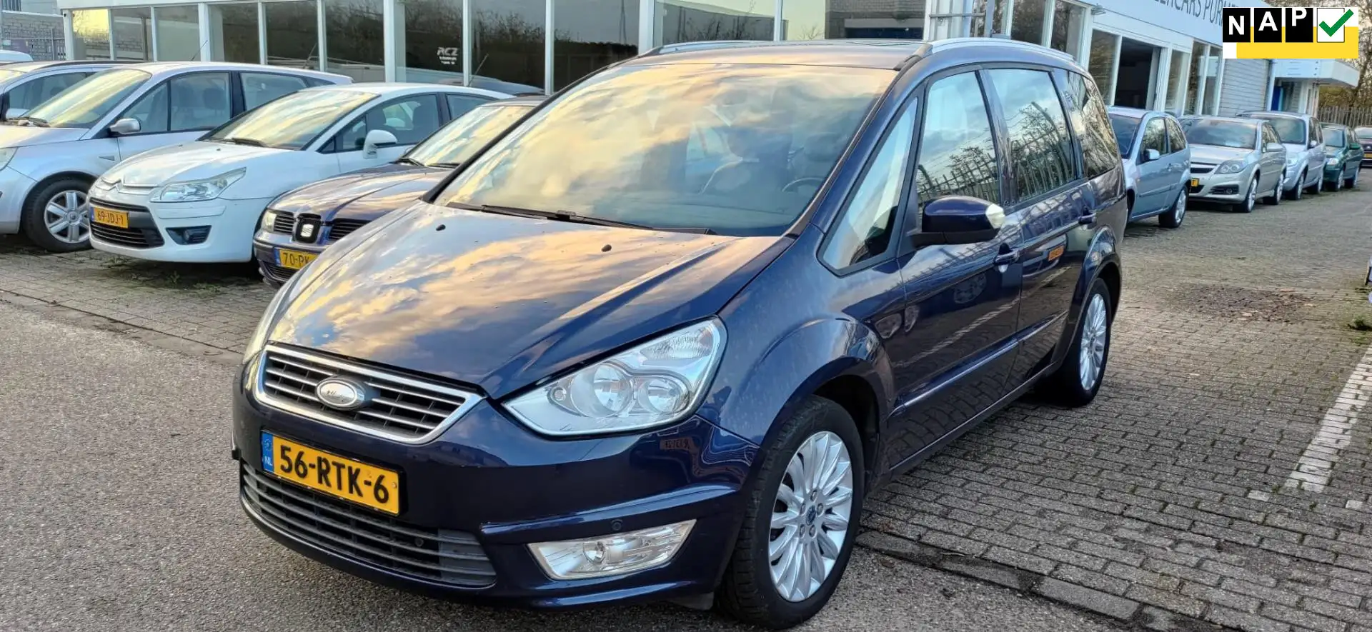Ford Galaxy 1.6 SCTi Trend Business 7 Persoon Luxe uitvoering! Azul - 1