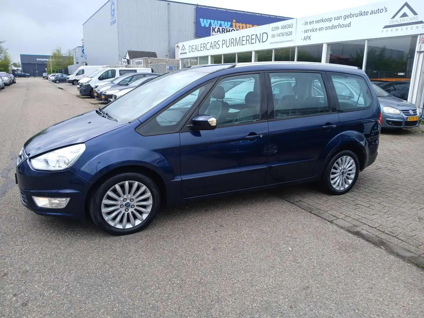 Ford Galaxy 1.6 SCTi Trend Business 7 Persoon Luxe uitvoering! Blauw - 2