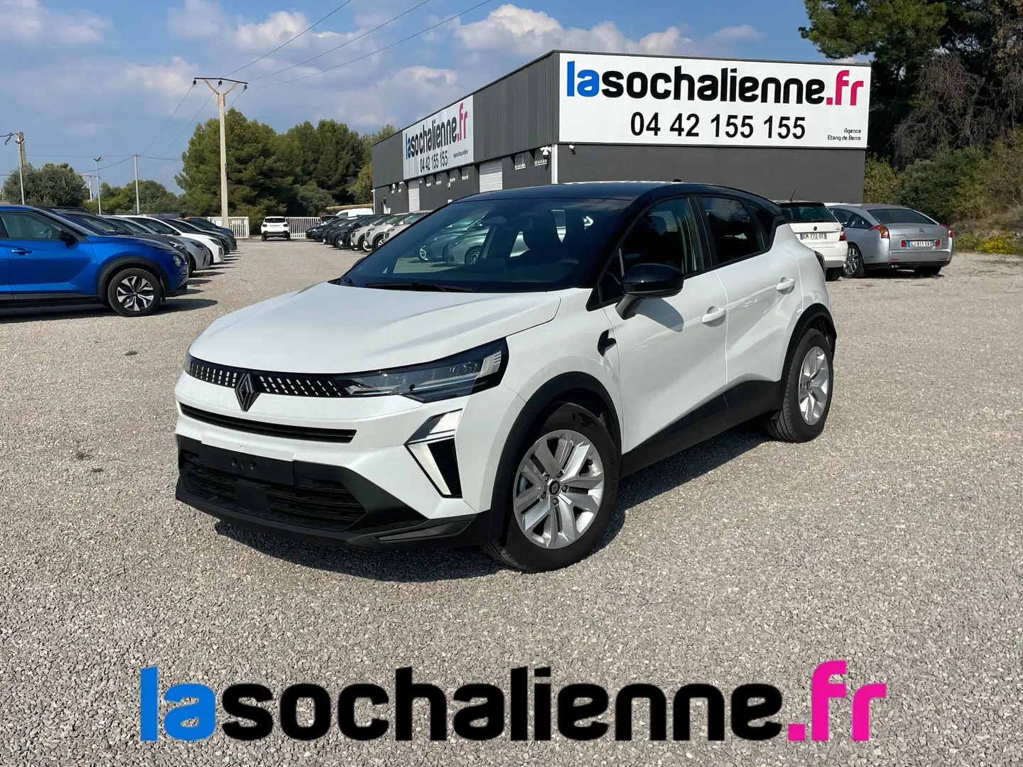 Renault Captur TCe 90 Evolution + roue de secours + peinture bi-ton Blanc - 1