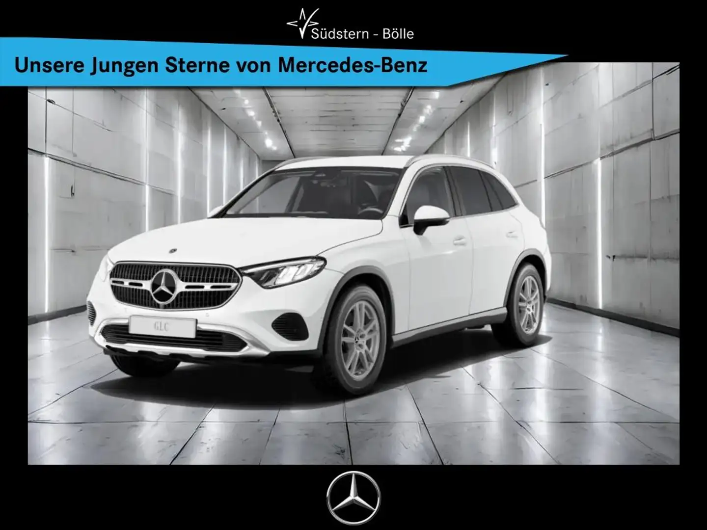 Mercedes-Benz GLC 200 4M +AVANTGARDE+SHZ+MEMORY+NAVI+AMBIENTE Blanc - 1