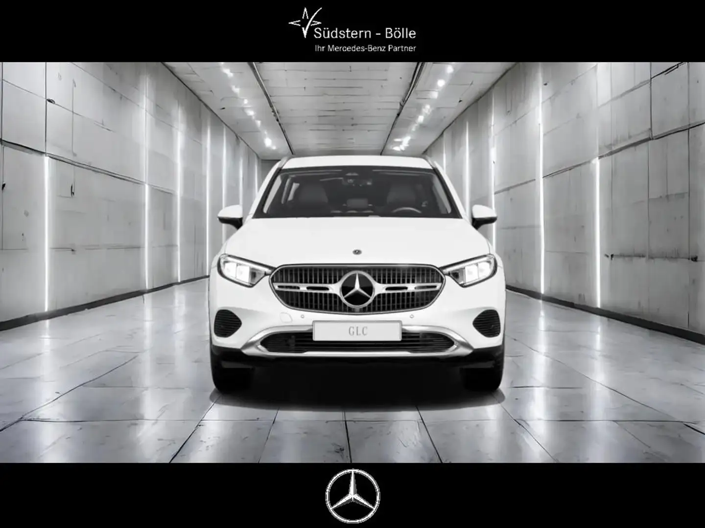 Mercedes-Benz GLC 200 4M +AVANTGARDE+SHZ+MEMORY+NAVI+AMBIENTE Blanc - 2