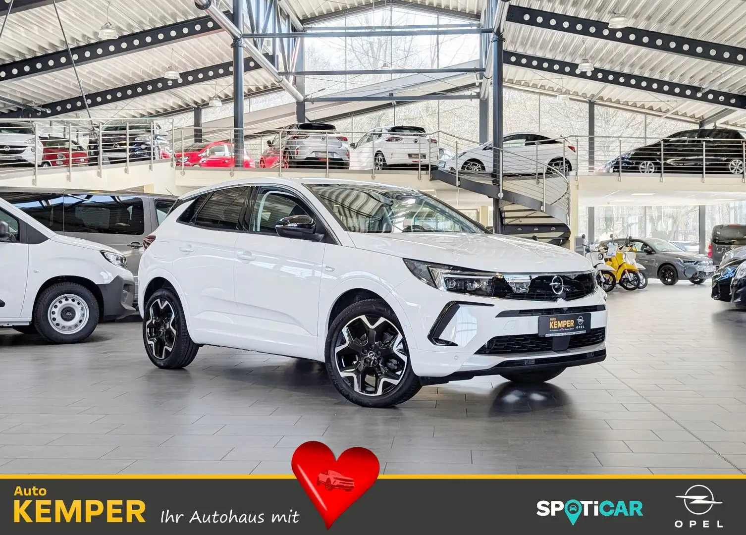 Opel Grandland X Grandland 1.5 D Elegance Autom. *Navi*Kamera* Fehér - 1