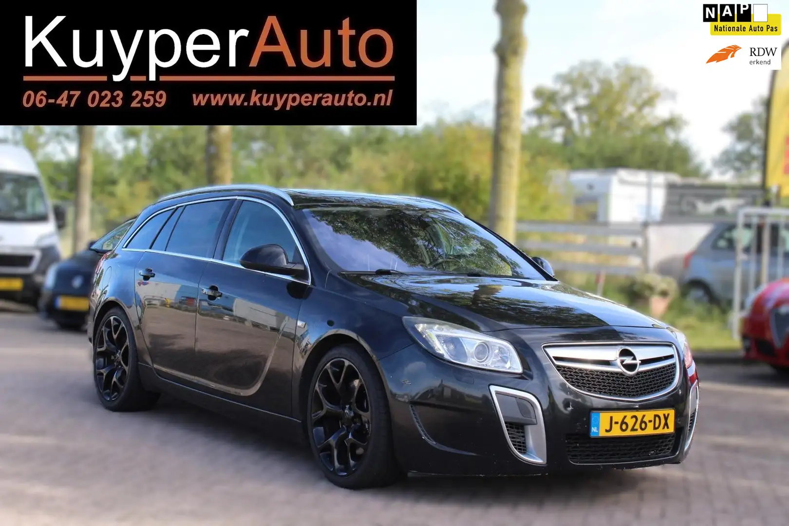 Opel Insignia Sports Tourer 2.8 T OPC 4x4 AUTOMAAT VOL LEDER PAN Noir - 1