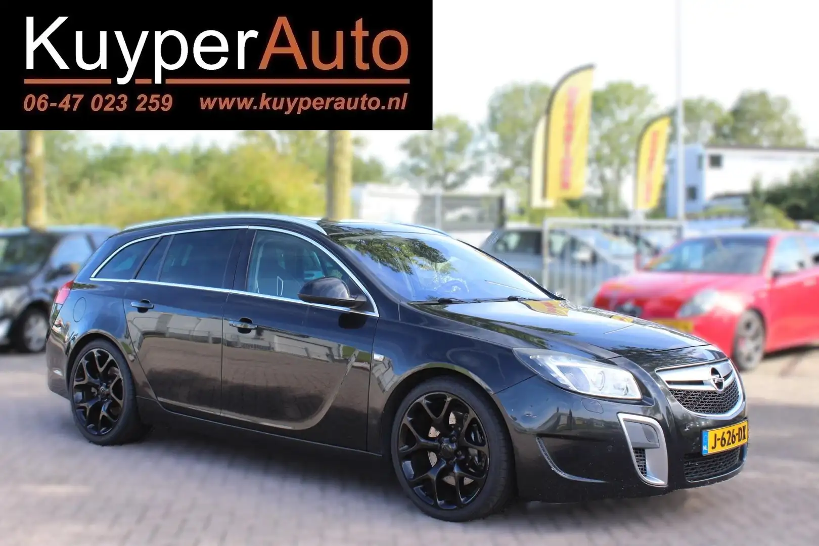 Opel Insignia Sports Tourer 2.8 T OPC 4x4 AUTOMAAT VOL LEDER PAN Noir - 2