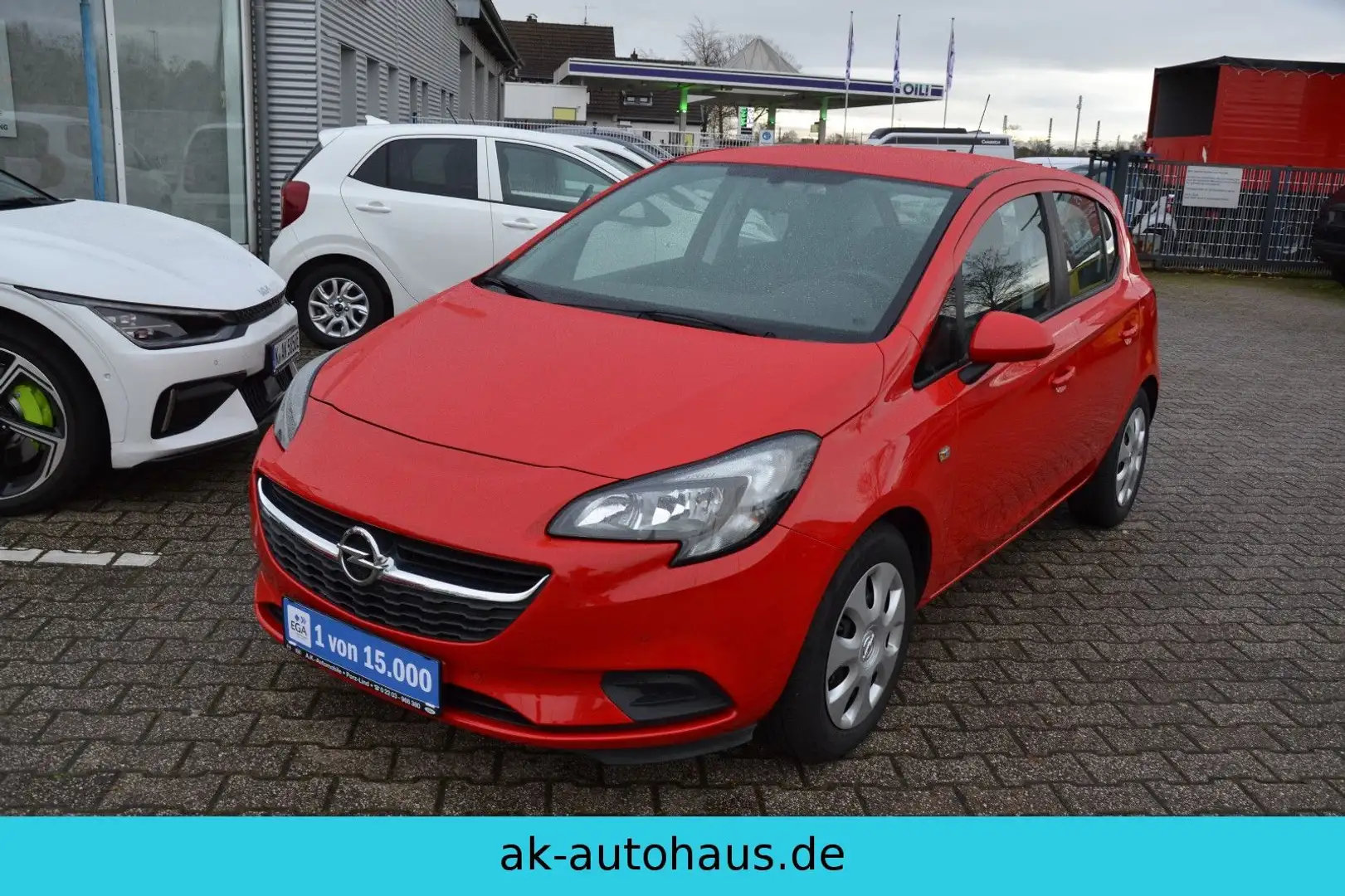 Opel Corsa E Edition Kamera Winter-Paket Parkp v+h Rot - 1