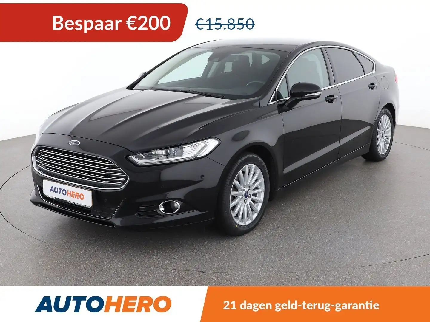 Ford Mondeo 2.0 Hybrid Zwart - 1