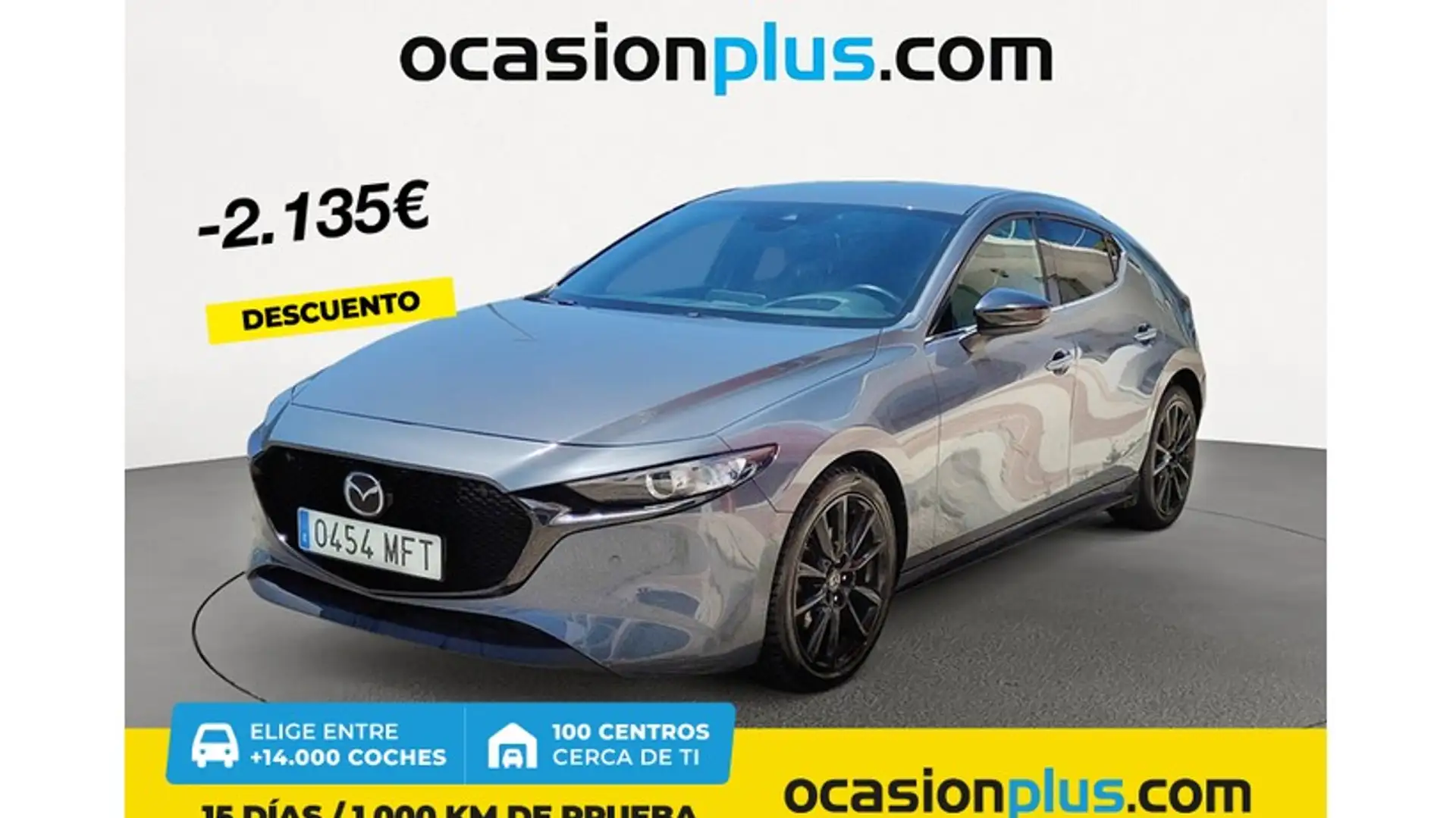 Mazda 3 2.0 e-Skyactiv-G Homura Aut. 90kW Gri - 1