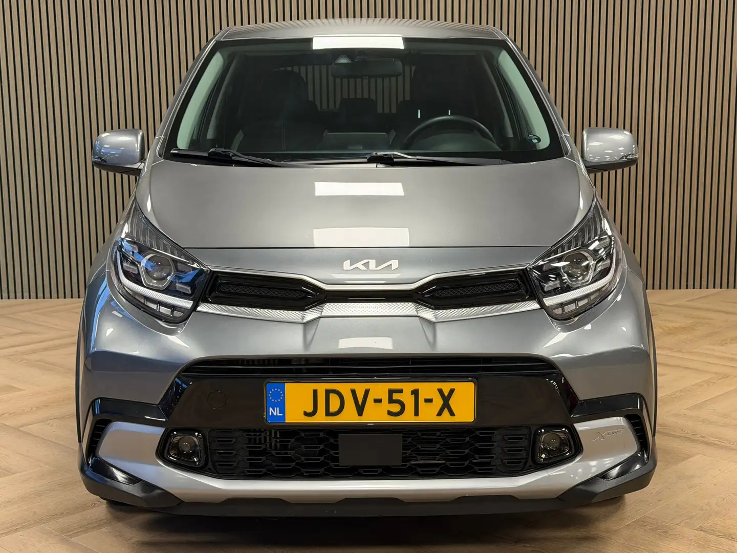 Kia Picanto 1.0 T-GDi X-Line 5p NAVIGATIE CAMERA LEDER APPLE C Grau - 2